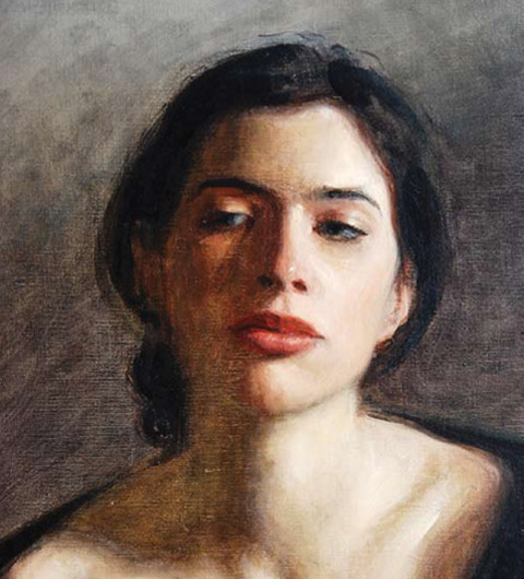 ”Tilly” Porträtt av Patrik Graham